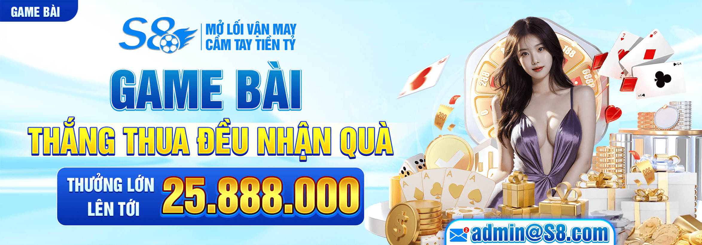 thưởng thua game bài